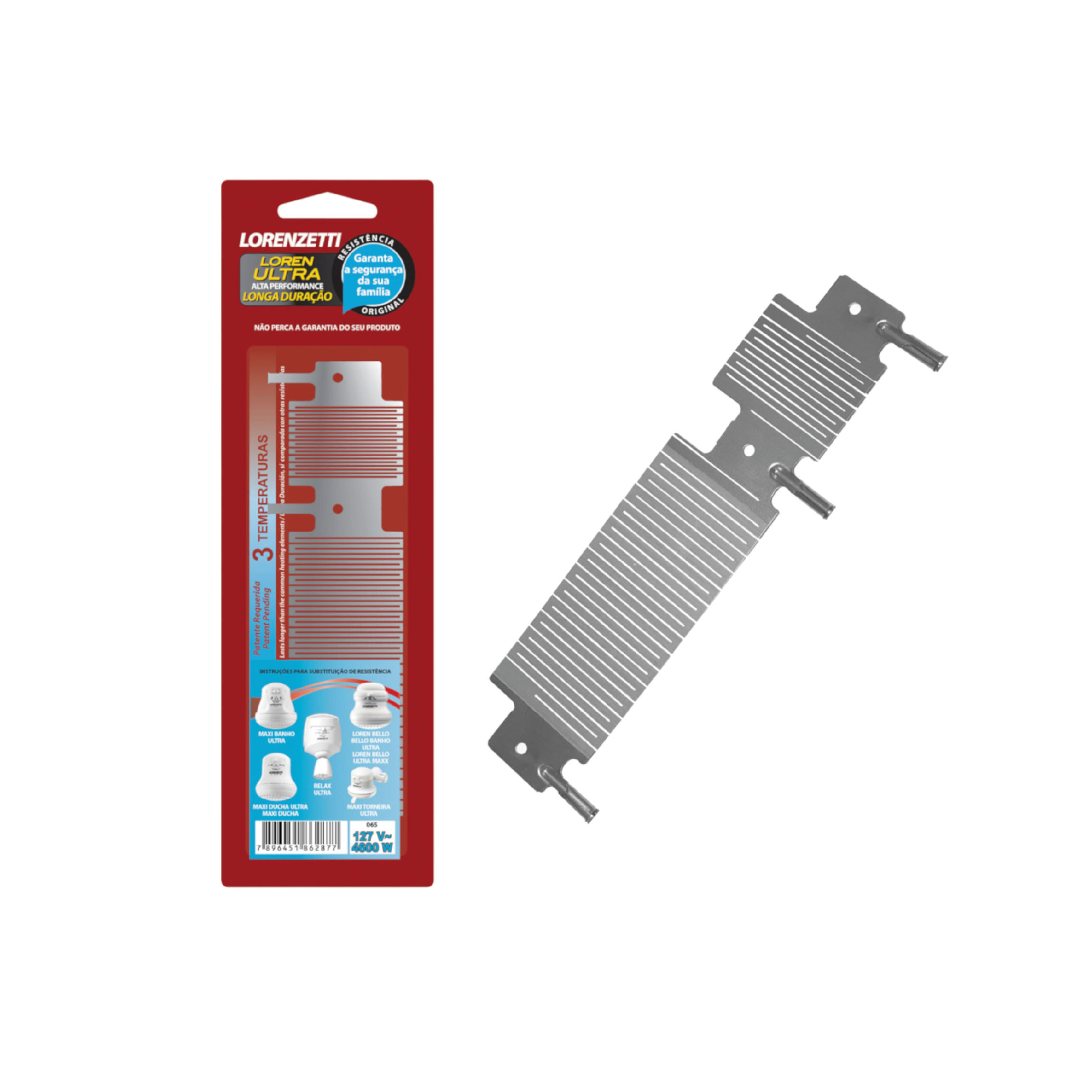 Resistencia Lorenzetti Maxi Ducha Ultra 220v - Lorenzetti Colombia