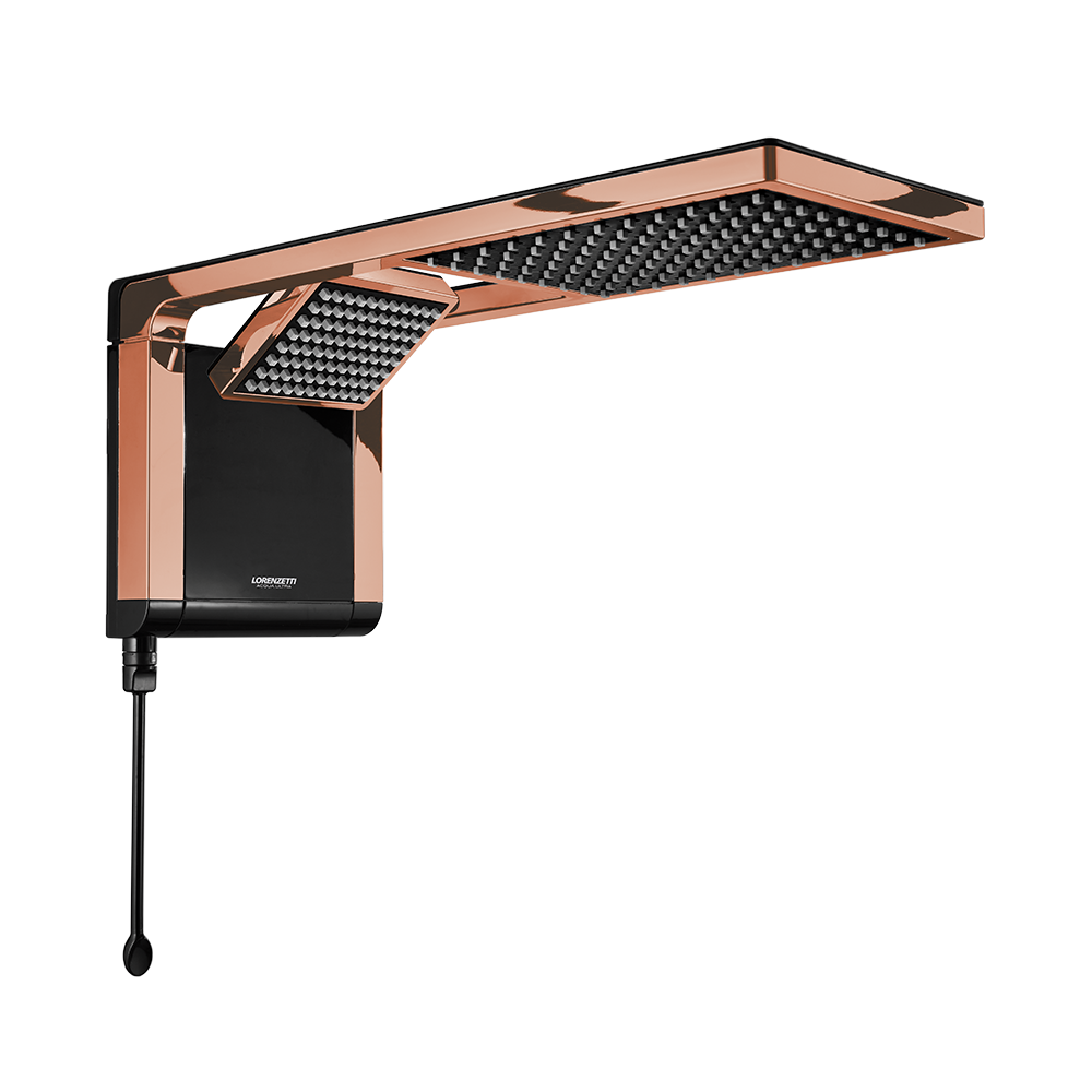 Ducha electrica Lorenzetti Acqua Duo Ultra Oro Rosa 