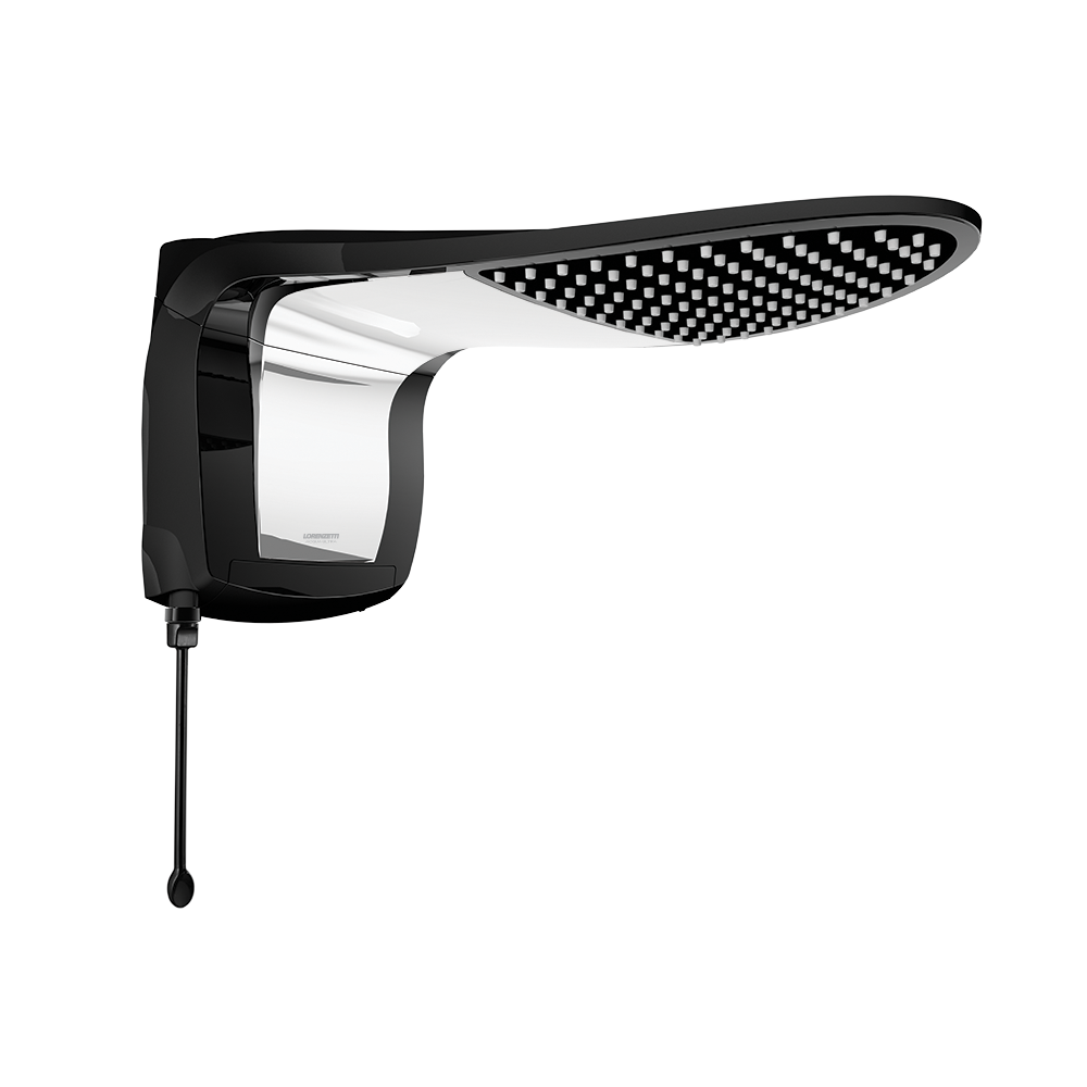 Ducha Eléctrica Lorenzetti Acqua Wave Negro - Miniatura 1