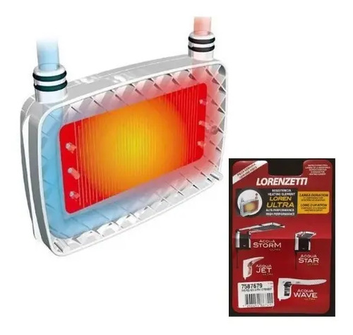 Resistencia Acqua Duo Ultra 220v - Miniatura 1